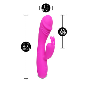 12 speed Rabbit Vibrator Purple-Katys Boutique