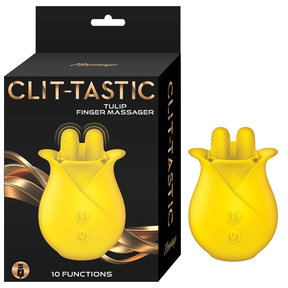 ClitTastic Tulip Finger Massager Rechargeable