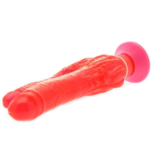 9 Inch Wall Bangers Double Penetrator Waterproof Vibrator-Katys Boutique