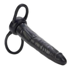 Accommodator Dual Penetrator Black Dildo-Katys Boutique