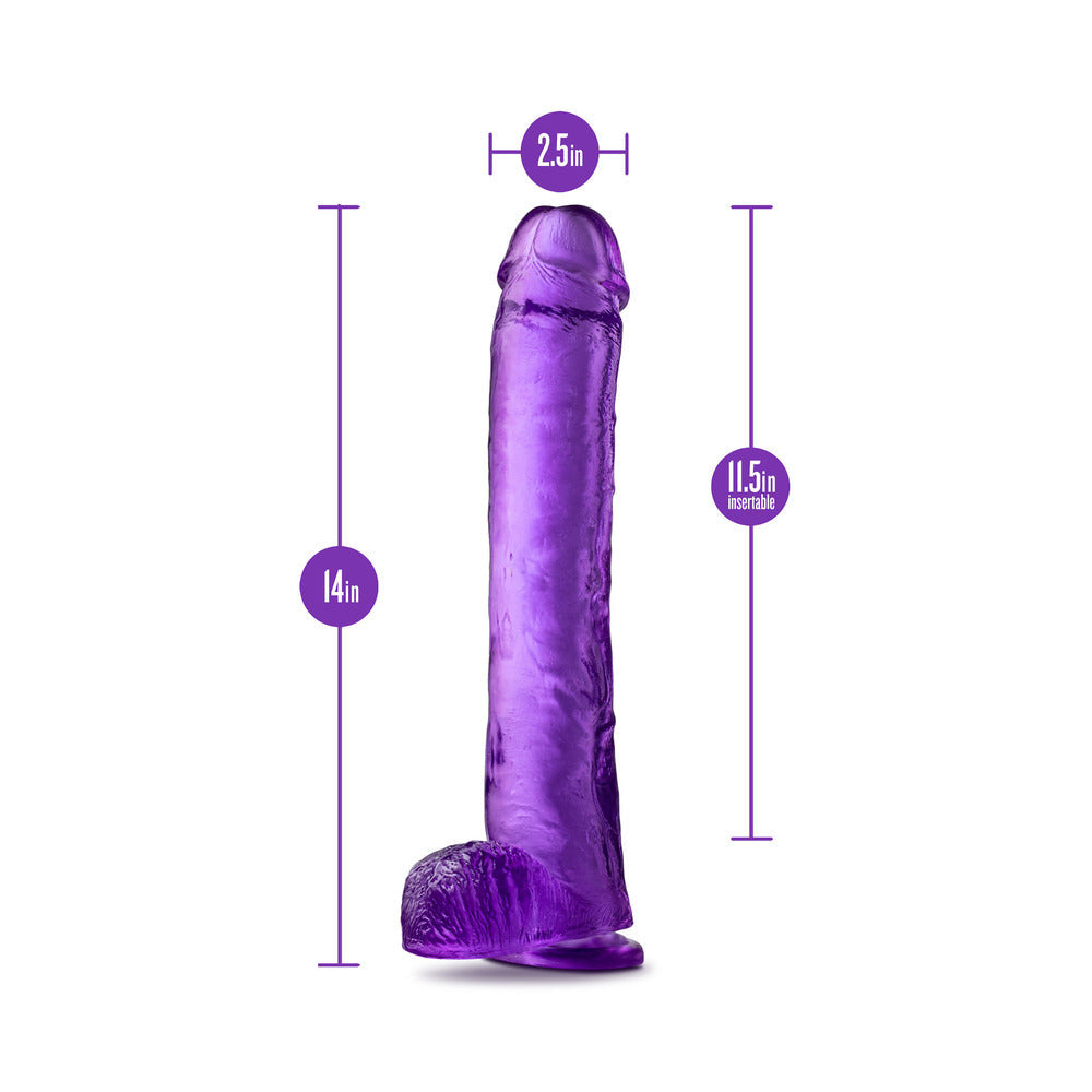 B Yours Plus Hefty N Hung 14 Inch Dildo-Katys Boutique