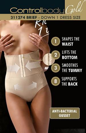 Control Body 311274 Corset Shaping Brief Skin-Katys Boutique