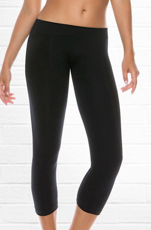 Control Body 610253 3/4 Length Sports Leggings Nero-Katys Boutique