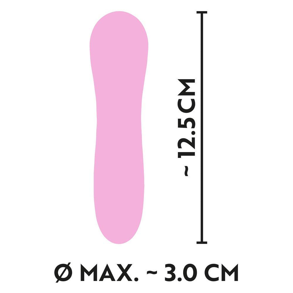 Cuties Silk Touch Rechargeable Mini Vibrator Pink-Katys Boutique