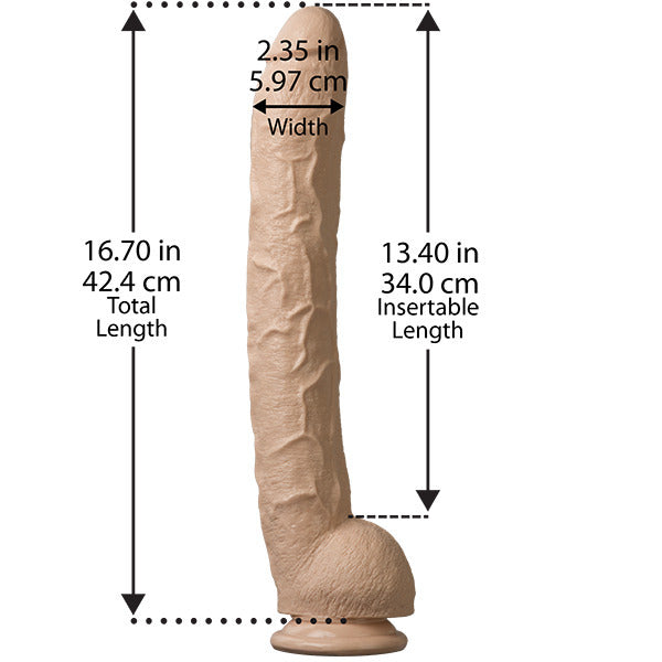 Dick Rambone Gigantic 15 Inch Dildo-Katys Boutique