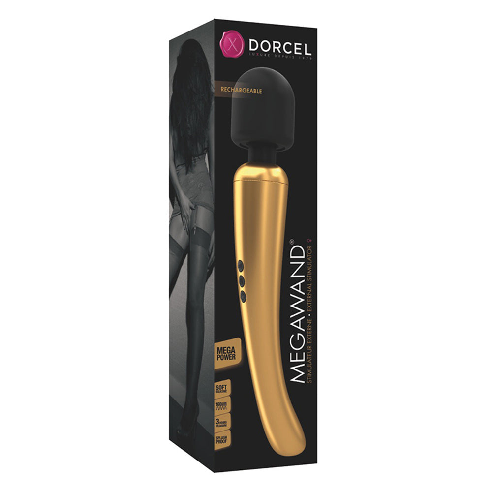 Dorcel Rechargeable Mega Wand Gold-Katys Boutique