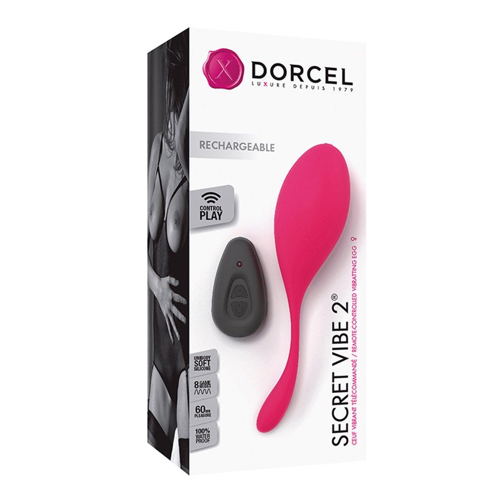 Dorcel Secret Vibe 2 Remote Controlled Egg-Katys Boutique