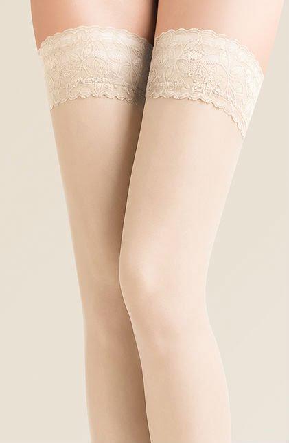 Gabriella Calze 200 Hold Ups Ivory-Katys Boutique