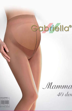 Gabriella Classic Mamma 40 Tights Beige-Katys Boutique