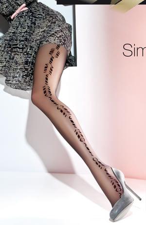 Gabriella Fantasia Simona 368 Tights Black-Katys Boutique