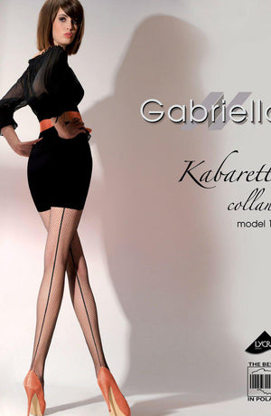 Gabriella Kabaretta Collant 155-236 Tights Black-Katys Boutique