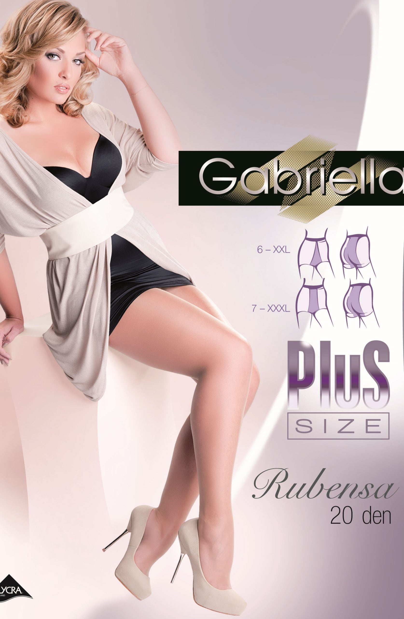 Gabriella Plus Rubensa 161 Tights Beige-Katys Boutique