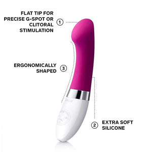 Lelo Gigi 2 Deep Rose G Spot Vibrator-Katys Boutique