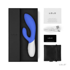 Lelo Ina Wave 2 Luxury Rechargeable Vibe Blue-Katys Boutique