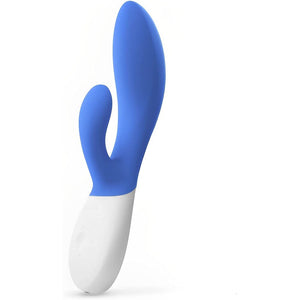 Lelo Ina Wave 2 Luxury Rechargeable Vibe Blue-Katys Boutique