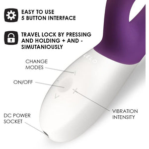 Lelo Ina Wave 2 Luxury Rechargeable Vibe Plum-Katys Boutique