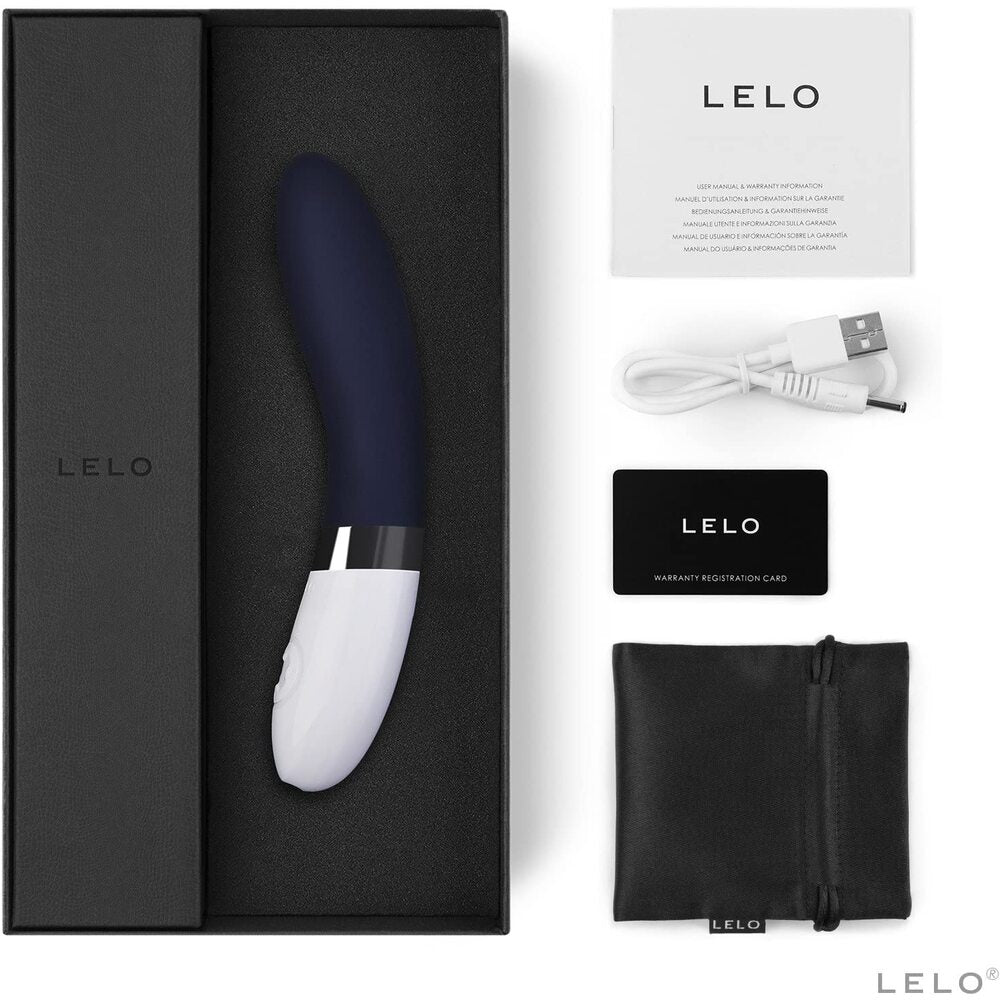 Lelo Liv 2 G Spot Vibrator Blue-Katys Boutique