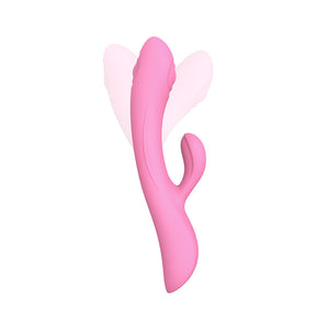 Love To Love Bunny And Clyde Tapping Rabbit Vibrator Pink-Katys Boutique