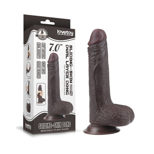 Lovetoy Sliding Skin 7 Inch Dong-Katys Boutique