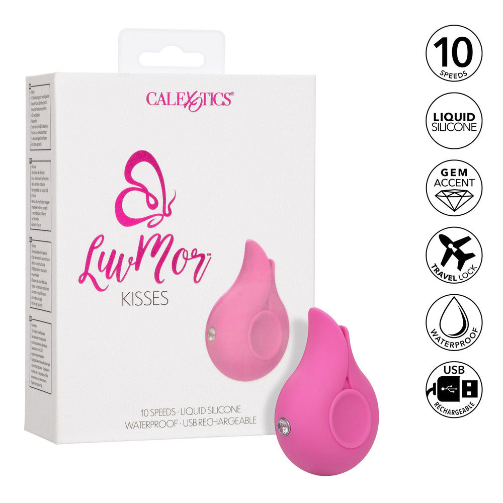 LuvMor Kisses Flickering Clitoral Stimulator-Katys Boutique