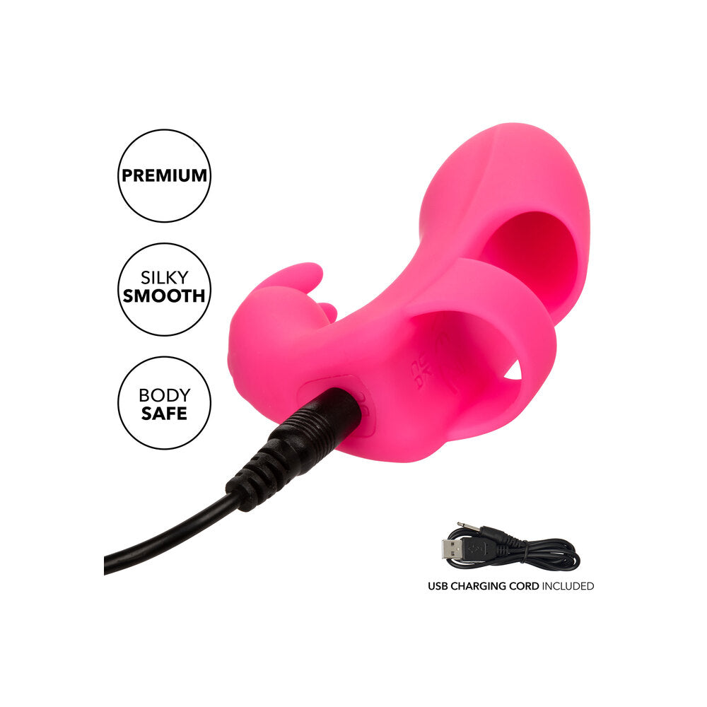 Marvelous Pleaser Rabbit Finger Vibrator-Katys Boutique