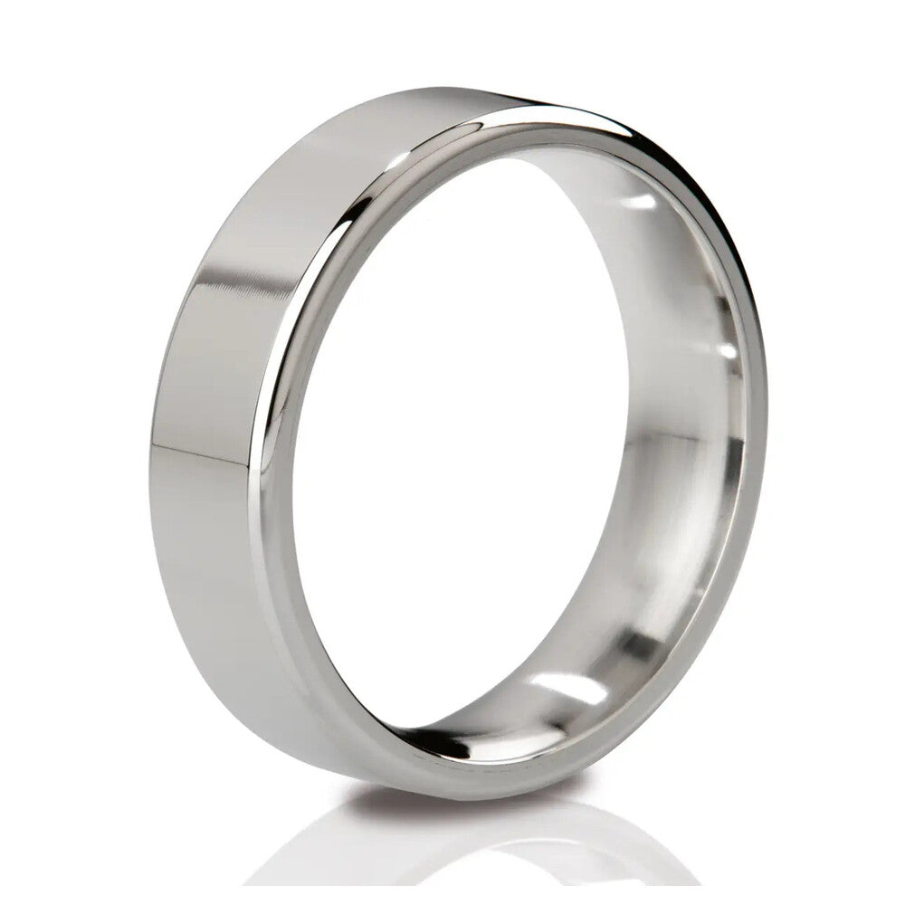 MyStim Duke Stainless Steel Polished Cock Ring-Katys Boutique