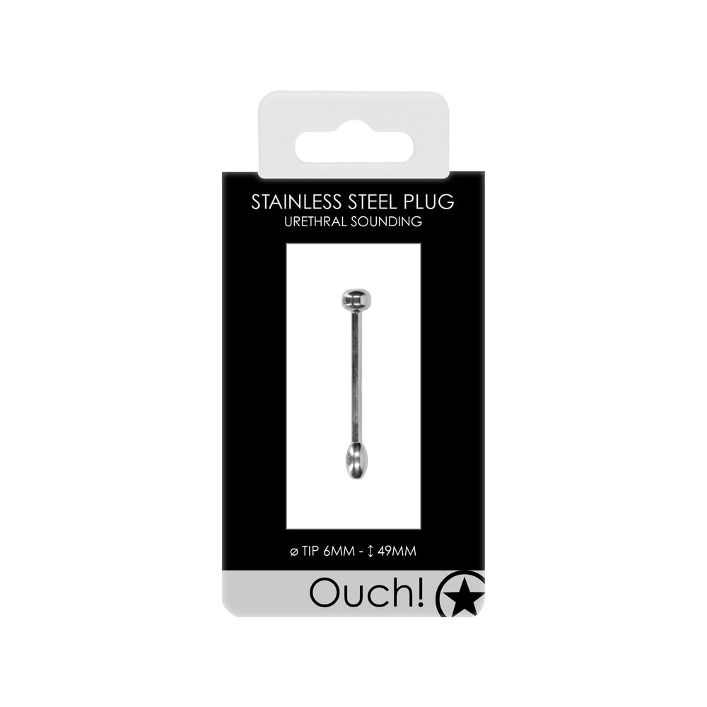 Ouch Stainless Steel Plug-Katys Boutique