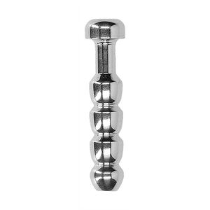 Ouch Urethral Sounding Stainless Steel Ridged Plug-Katys Boutique