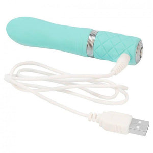 Pillow Talk Flirty Rechargeable Bullet Teal-Katys Boutique