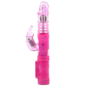 Pink Rabbit Vibrator With Thrusting Motion-Katys Boutique