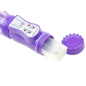 Rabbit Vibrator With Thrusting Motion Purple-Katys Boutique