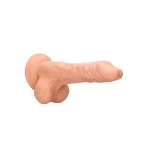 RealRock 8 Inch Dong With Testicles Flesh Pink-Katys Boutique