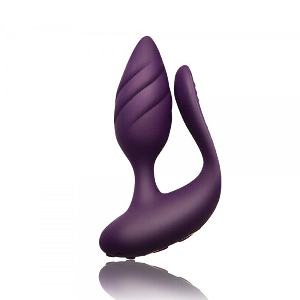 Rocks Off Cocktail Remote Control Couples Vibe Purple-Katys Boutique