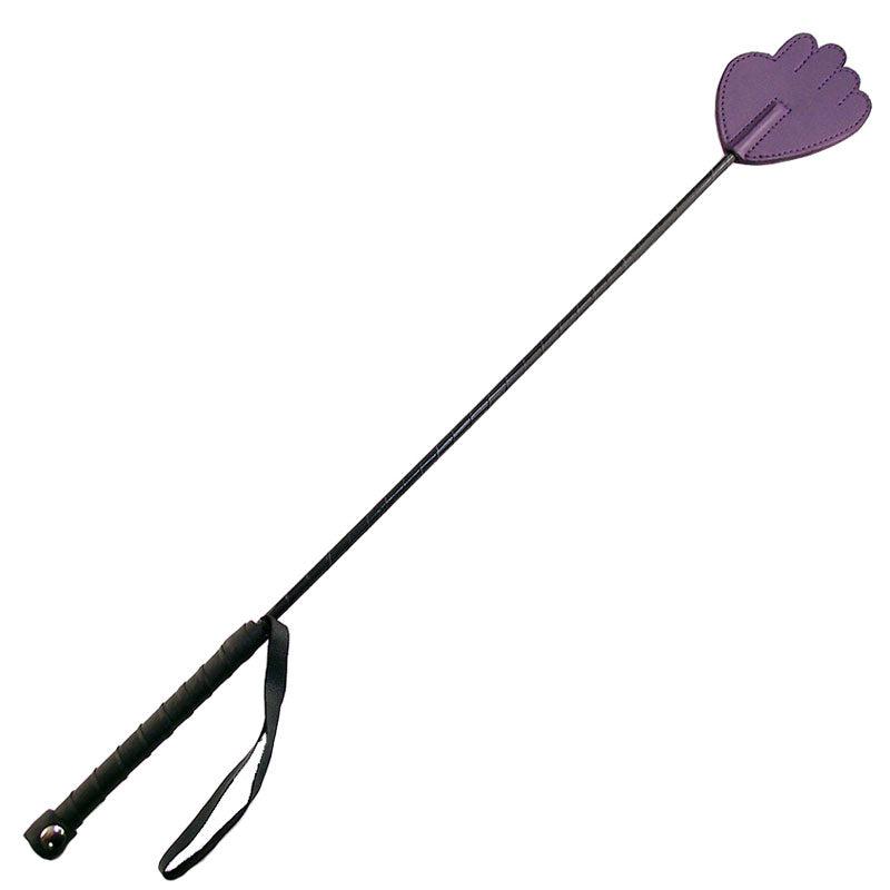 Rouge Garments Hand Riding Crop Purple-Katys Boutique