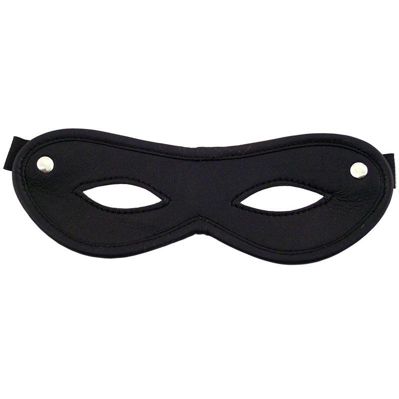 Rouge Garments Open Eye Mask Black-Katys Boutique