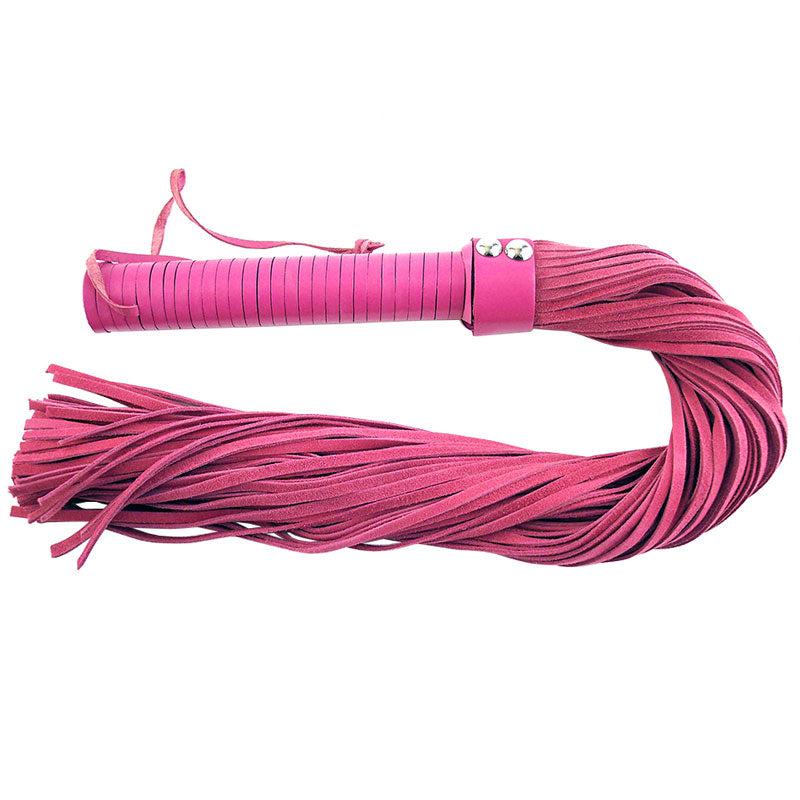 Rouge Garments Pink Suede Flogger-Katys Boutique