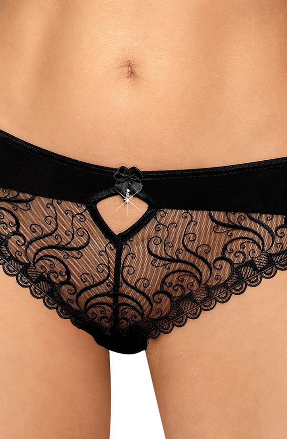 Roza Anuk Brief Black-Katys Boutique