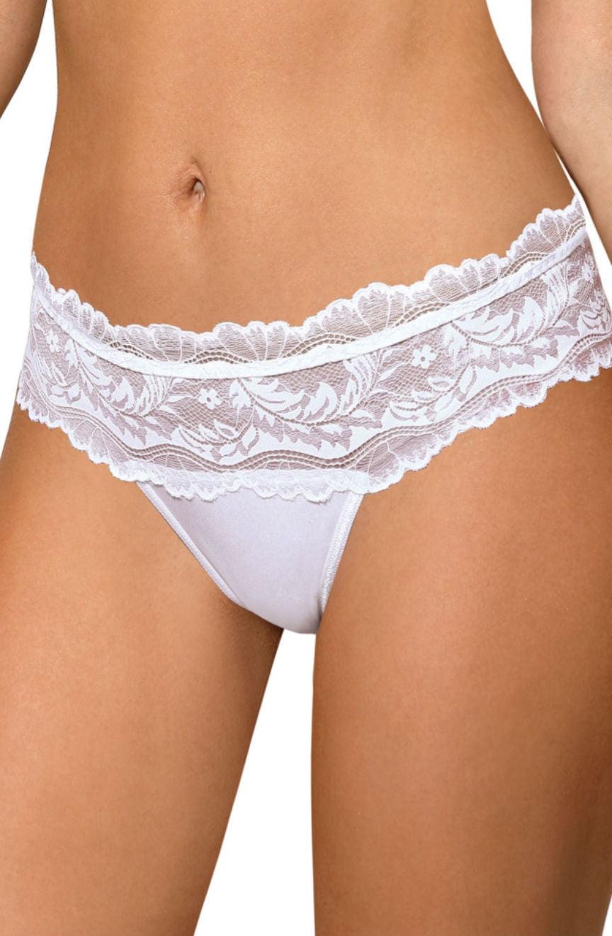 Roza Sefia Thong White-Katys Boutique