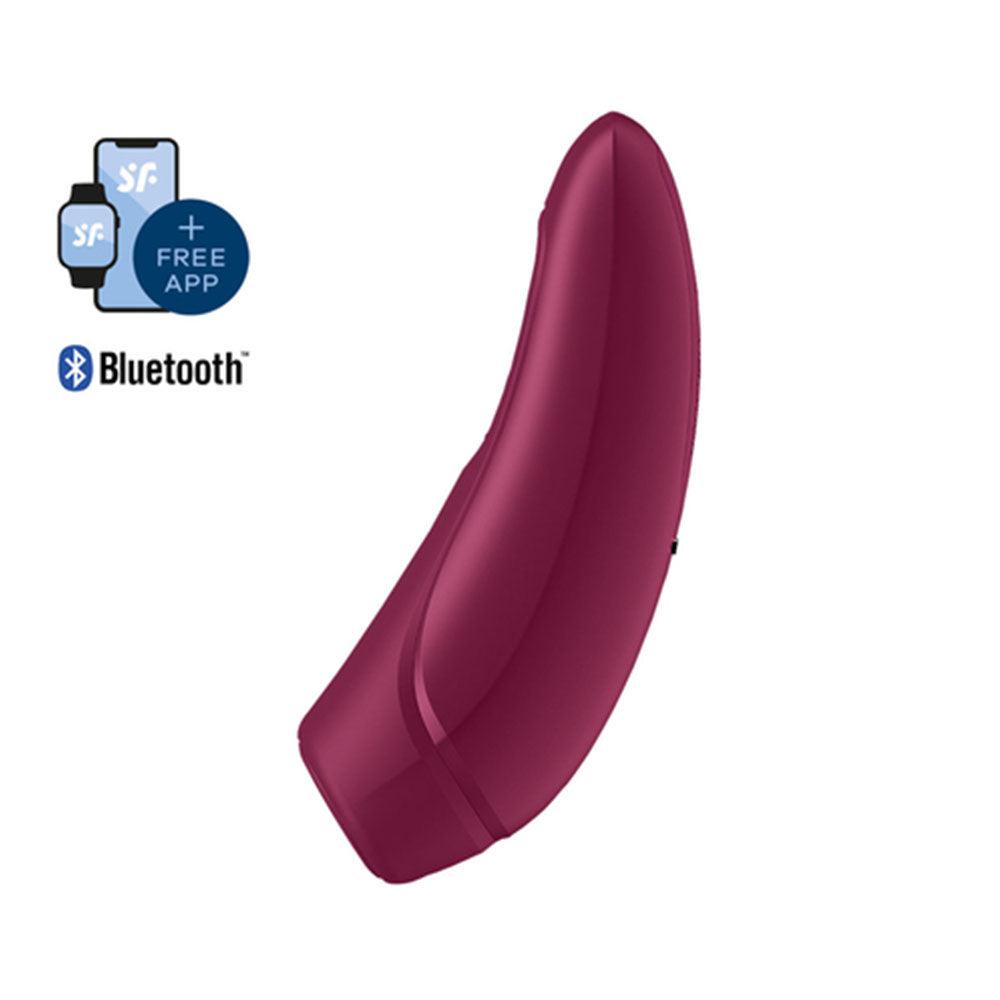 Satisfyer App Enabled Curvy 1 Plus Rose Red-Katys Boutique