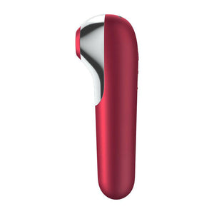 Satisfyer App Enabled Dual Love Clitoral Massager Red-Katys Boutique