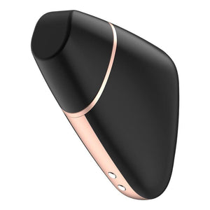 Satisfyer App Enabled Love Triangle Clit Massager Black-Katys Boutique