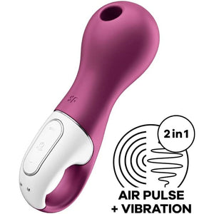 Satisfyer Lucky Libra Air Pulse Stim and Vibe-Katys Boutique