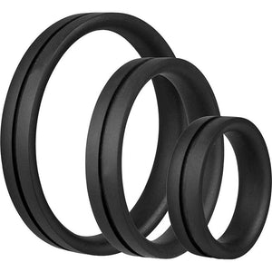 Screaming O RingO Pro X3 Cock Rings Black-Katys Boutique