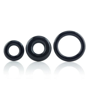 Screaming O RingO x3 Cock Rings Black-Katys Boutique