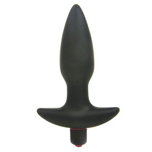 Silicone Butt Plug With Vibrating Bullet-Katys Boutique