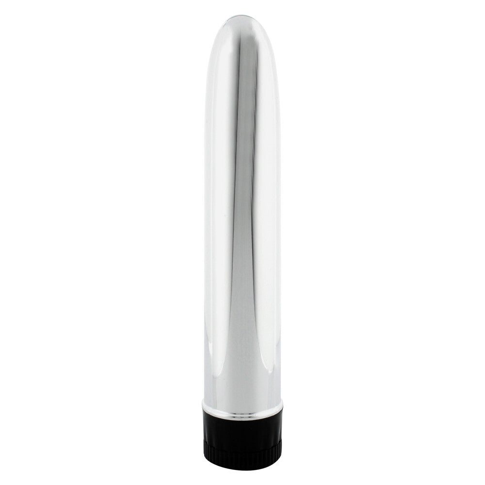 Slimline Smooth Multi Speed Vibrator Silver-Katys Boutique