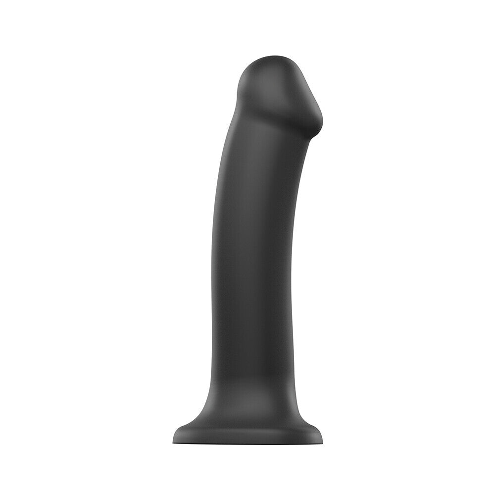 Strap On Me Silicone Dual Density Bendable Dildo XLarge Black-Katys Boutique