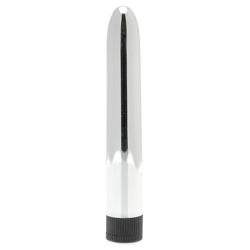 Super Slick Silver 7 Inch Vibrator-Katys Boutique