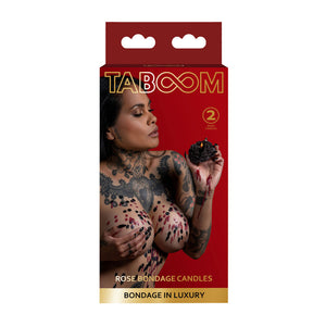 Taboom 2 Rose Bondage Candles-Katys Boutique