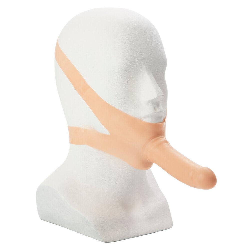 The Accommodator Face Strap On Dildo Flesh-Katys Boutique